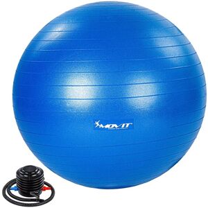 Movit - Balle de gymnastique dynamic ball avec pompe, charge maximale jusqu'à 500kg, anti-éclatement, balle de fitness, balle-siège, balle de yoga, - Publicité