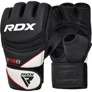 Rdx Sports - rdx F12 Entraînement mma Gants de Grappling Moyenne Noir Cuir pu - rdx - GGR-F12B-M - black - Publicité