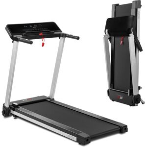 FITFIU FITNESS Tapis de course pliable ultra-compact MC-260 jusqu'a 12km/h avec moniteur de fréquence cardiaque. Tapis de course silencieux avec moteur 1800w, - Publicité