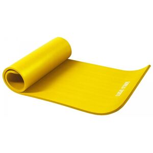 Gorilla Sports - Tapis en mousse petit - 190x60x1,5cm (Yoga - Pilates - sport à domicile) - Couleur : jaune - jaune - Publicité