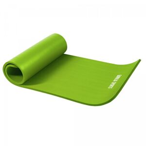 Gorilla Sports - Tapis en mousse petit - 190x60x1,5cm (Yoga - Pilates - sport à domicile) - Couleur : vert citron - vert citron - Publicité