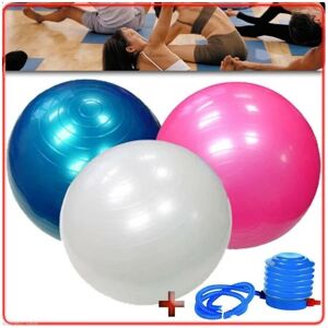 Trade Shop Traesio - Ballon De Gym Pour Exercices Abdominaux Yoga Pilates Fitness Gym Grossesse - Publicité