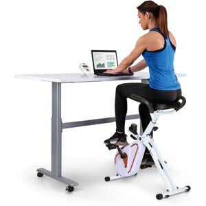 Capital Sports - Vélo d'appartement Azura Desk Bike 7,5 kg dasse d'inertie courroie d'entraînement - Publicité