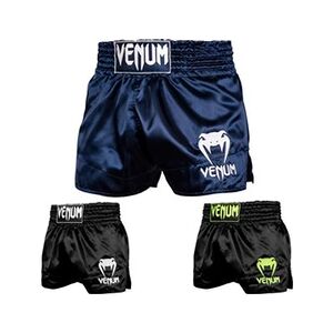 Venum Short de boxe Thaï classic-XL-Noir et Blanc---XL-Noir et Blanc------Noir / Blanc - XL--------Noir et Blanc- - Publicité