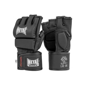 Metal Boxe Gants MMA Black Light Taille S Noires - Publicité