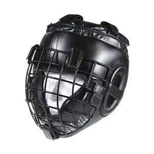 Metal Boxe Casque de boxe avec grille de protection-L-Noir - Publicité