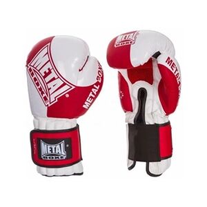 Metal Boxe Gants de boxe Officiel 10 Oz Rouge - Publicité