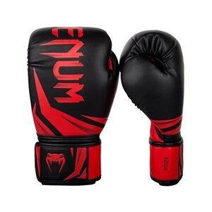 Venum Gants de boxe challenger 3.0 noir - rouge-10 oz-noir-10 oz--10 oz-noir--------------noir- - Publicité