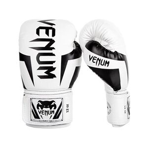 Venum Gants de boxe élite blanc et noir-10 oz-Blanc-10 oz--10 oz-Blanc--------------Blanc- - Publicité