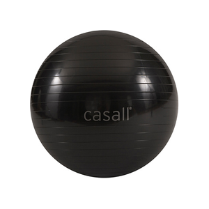 CASALL Ballon de gymnastique 60-65cm Noir - Publicité