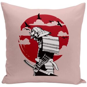 Coussin 40x40 Cm Samurai Soleil Levant Japon Asie Culture Arts Martiaux - Publicité