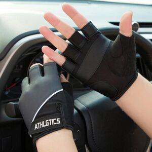 Gants De Cyclisme, De Fitness, De Gymnastique, D'haltérophilie, De Musculation, De Yoga, Fins, Respirants, Antidérapants, Demi-Doigt - Publicité