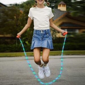 Corde À Sauter Électronique Lumineuse Pour Enfants, Entraînement, Jeu De Fitness, Gymnastique À Domicile, Pour Écoliers - Publicité