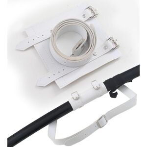 Support Ceinture Katana Ceinturon Epee Sabre Simili Cuir Blanc Porte Epee Repliksword - Publicité