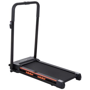 HOMCOM Tapis de course électrique de marche 370 W pliable télécommande écran LCD vitesse 1-6 Km/h acier noir