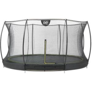 EXIT TOYS EXIT Trampoline enterre enfant Silhouette a filet noir ø 366 cm