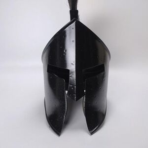 ROYAL HANDICRAFT Casque spartiate du roi noir Leonidas, film 300 Casque médiéval entièrement fonctionnel, casque du grand guerrier spartiate, réplique du casque portable - Publicité