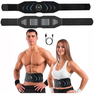 KSIYER BRYTEY Stimulateur musculaire EMS ceinture abdominale entraîneur Abs écran tactile LCD gymnastique à domicile Fitness entraînement ventre perte de poids corps minceur - Publicité