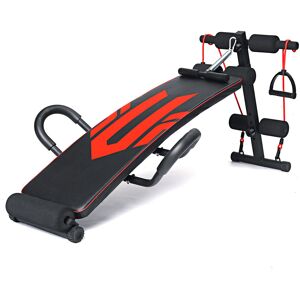 GEEMAX SB-02 Banc dassise réglable avec ressort de corde de fitness Booster Accoudoirs push-up pour extension du do - Publicité