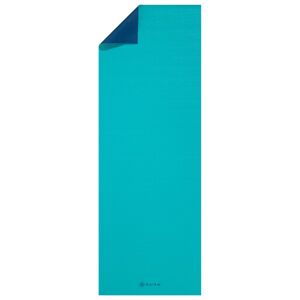 - 4 mm Classic 2-Color Yoga Mat - Tapis de yoga taille 61 cm x 173 cm x 0,4 cm, turquoise