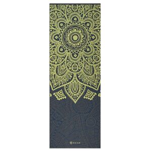 - 6 mm Premium Printed Yoga Mat - Tapis de yoga taille 61 cm x 173 cm x 0,6 cm, vert olive