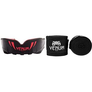 Venum Challenger Kids Protège-Dents Mixte Enfant, Noir/Rouge, Taille Unique & Kontact Bandes de Boxe, Mixte Adulte, Noir, 2.5 m - Publicité