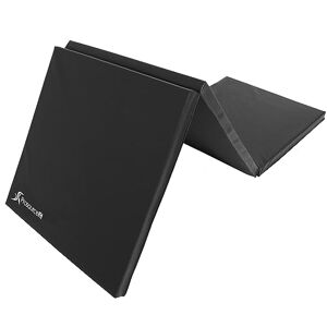 ProsourceFit Prosource Mixte Prosource  Tri-fold Folding Exercise Mat 6 Black Tapis d exercice pliable en 3 parties 15 2 x 5 1 cm, Noir, Noir EU - Publicité