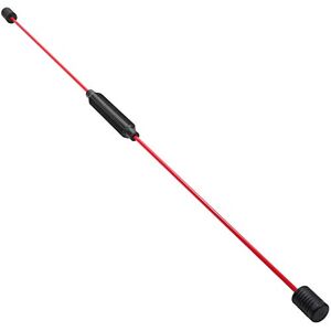 Gorilla Sports® Barre Vibrante Flexible, Longueur 160 cm, Elastique, Oscillante, Rouge Barre Flexible, Fitness Swingstick, La Musculature, Sport Fibre, pour Entraînement, Tout Le Corps, Yoga - Publicité