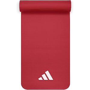 Adidas Fitness Mat-10mm-Red Unisex-Adult, Rouge - Publicité