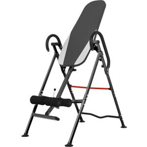 Gorilla SPORTS® Table d'inversion Verticale Complète 180°, Pliable, Réglable, Jusqu'à 110kg Banc d'inversion, Banc d'Etirement, Gravité Entraîneur, Pour Soulager les Douleurs du Dos et du Cou, Gym - Publicité