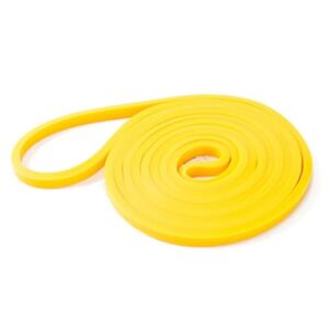 IEW Bande de résistance élastique en latex robuste pour exercices de musculation, tractions auxiliaires, 0,64 cm, jaune - Publicité