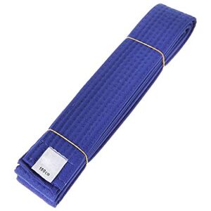 Mentin Ceinture de Taekwondo Professionnelle Ceinture de Karaté Judo Judo Double Wrap Arts Martiaux 1.8m/2.8m (F, 1.8) - Publicité