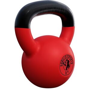 Gorilla SPORTS® Kettlebell Poids de 2 à 32 kg, Individuel/Ensemble, avec Poignée, Fonte, Revêtement en Vinyle Bouilloire de Poids, Haltère à Boule, Musculation, Entraînement, pour Fitness, Gym - Publicité