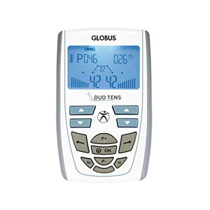 Globus Duo Tens, électrostimulateur à 2 canaux, 20 programmes pour Le Traitement des symptômes douloureux Les Plus Courants - Publicité