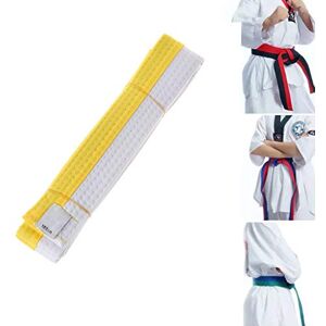 Lunji. Ceinture pour Taekwondo Karaté Judo Professionnelle (1.8m, 1#) - Publicité