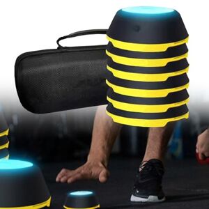 Hydravex LumièRe D'EntraîNement De RéAction Agile, LumièRes D'EntraîNement De RéAction LumièRe De Fitness Agile De Boxe pour AméLiorer La Vitesse Et Le Temps De RéAction,6lights - Publicité