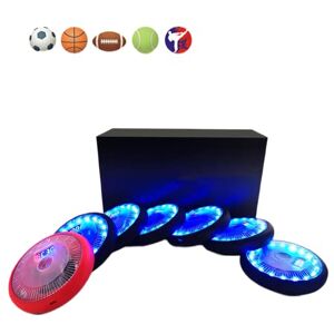 Lubeby Smart Agile Reaction Fitlight Lot de 7 lampes d'entraînement pour boxe, basket-ball, badminton - Publicité