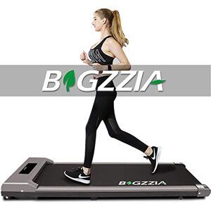 bigzzia Tapis Roulant Elettrico Pieghevole,Walking Pad 10 km/h,Tappeto Corsa Extra Large 42CM,Con telecomando e Display LCD,Telaio rinforzato and 265LB Max Weight for Home Office Exercise (Gris) - Publicité