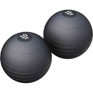 Gorilla Sports® Medecine Ball 3kg, 5kg, 7kg, 10kg, 15kg, 20kg Poids, Individuel/Ensemble, Antidérapante, Noir Slam Ball, Balles de Poids, Musculation, pour Fitness, Gym, Domicile, Entraînement - Publicité