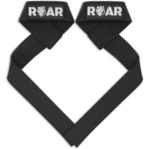 Roar® Sangles de Levage Musculation, Sangle Musculation Poignet, Lifting Straps Musculation, Sangle de Tirage Musculation, Strap Musculation, Sangle Halterophilie, Bande Poignet avec Gel (Noir) - Publicité