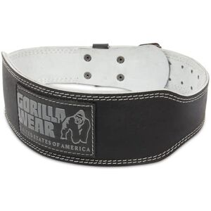 Gorilla Ceinture de fitness lombaire en cuir lombaire 4 Inch - Publicité