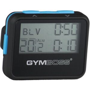 Gymboss Minuteur d’intervalle et chronomètre – Coque Noir/Bleu SOFTCOAT - Publicité