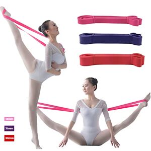 JJunLiM Bande élastique en Latex pour Une flexibilité Totale pour Danse et Gymnastique (21mm Purple) - Publicité