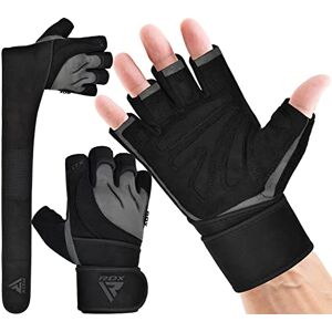 RDX D'entrainement Homme Gymnastique Gants Musculation Fitness D'exercice D'haltérophilie M - Publicité