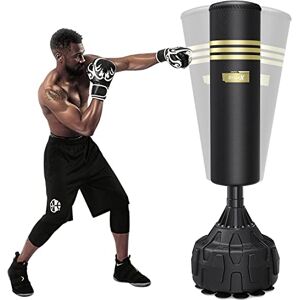 Funpunch Rage Sac de frappe sur pied, sac de boxe de bureau avec ventouse  puissante, sac de frappe Rage, balle de vitesse de boxe de bureau avec  support pour adultes, enfants 