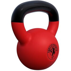 Gorilla SPORTS® Kettlebell Poids de 2 à 32 kg, Individuel/Ensemble, avec Poignée, Fonte, Revêtement en Vinyle Bouilloire de Poids, Haltère à Boule, Musculation, Entraînement, pour Fitness, Gym - Publicité