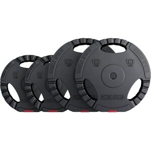 Gorilla SPORTS® Disques de Poids 1,25kg, 2,5kg, 5kg, 10kg, 15kg, Set de 17,5kg, 27,5kg, 30kg, Ø 30/31mm, Plastique Disques d'Haltères, Ensemble de Plaques, Musculation, Haltérophilie, Fitness, Gym - Publicité