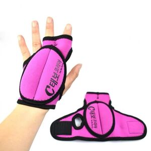 MOCOFO Gants lestés en néoprène pour poignet et main Rose Grande taille Fitness Entraînement Rééducation Gym Boxe MMA Aérobic (2 x 0,5 kg) - Publicité