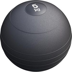 Gorilla Sports® Medecine Ball 3kg, 5kg, 7kg, 10kg, 15kg, 20kg Poids, Individuel/Ensemble, Antidérapante, Noir Slam Ball, Balles de Poids, Musculation, pour Fitness, Gym, Domicile, Entraînement - Publicité