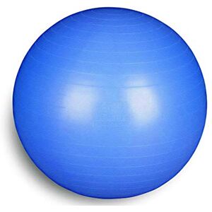 FFitness Total Body Balance Ball Ballon de gymnastique (de 55 à 95 cm de diamètre), pour yoga, pilates, gymnastique, ballon d’exercice anti-éclatement, bleu, 85 cm - Publicité